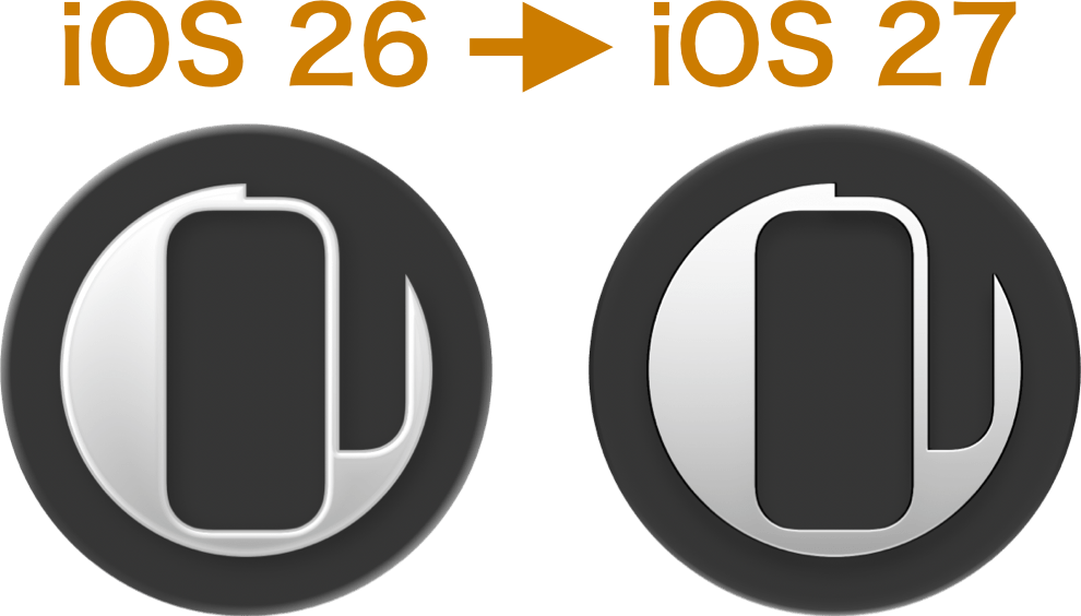 iOS 26から27へ