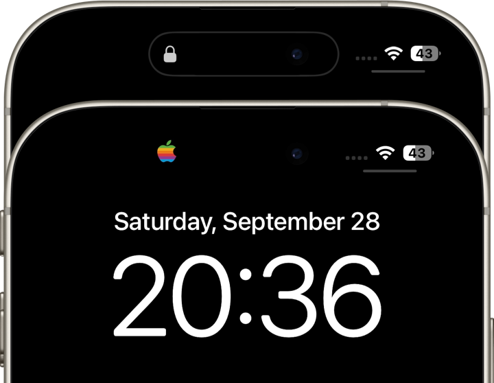 隠れりんごの壁紙16Pro