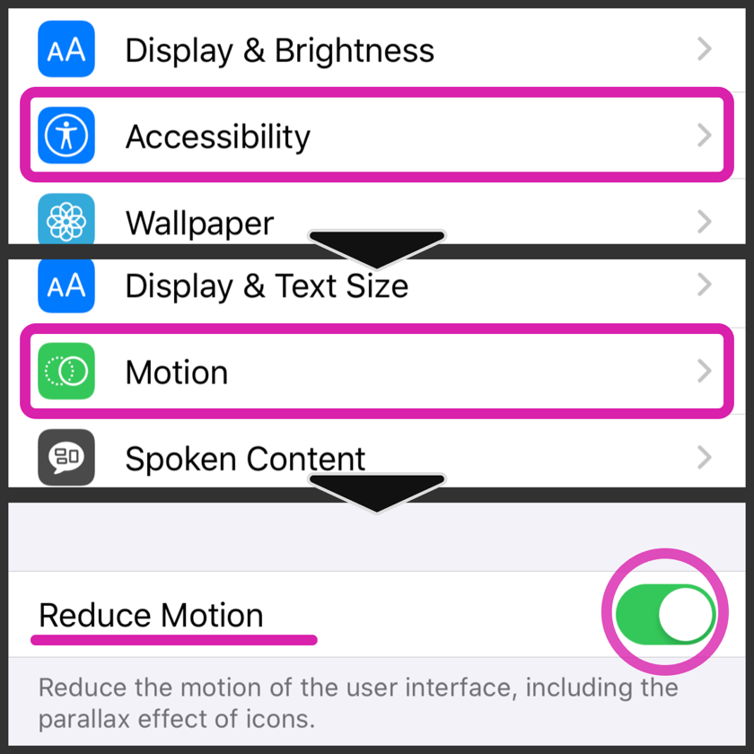 Reduce Motion