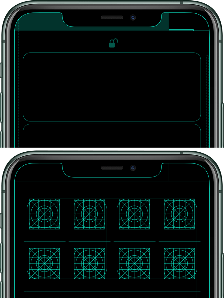画面設計図の壁紙 11 Pro Max/XS Max