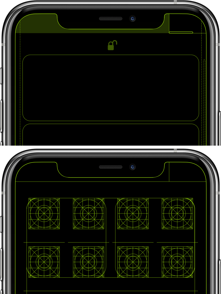 画面設計図の壁紙 2 11 Pro/XS/X