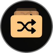 写真シャッフルアイコン